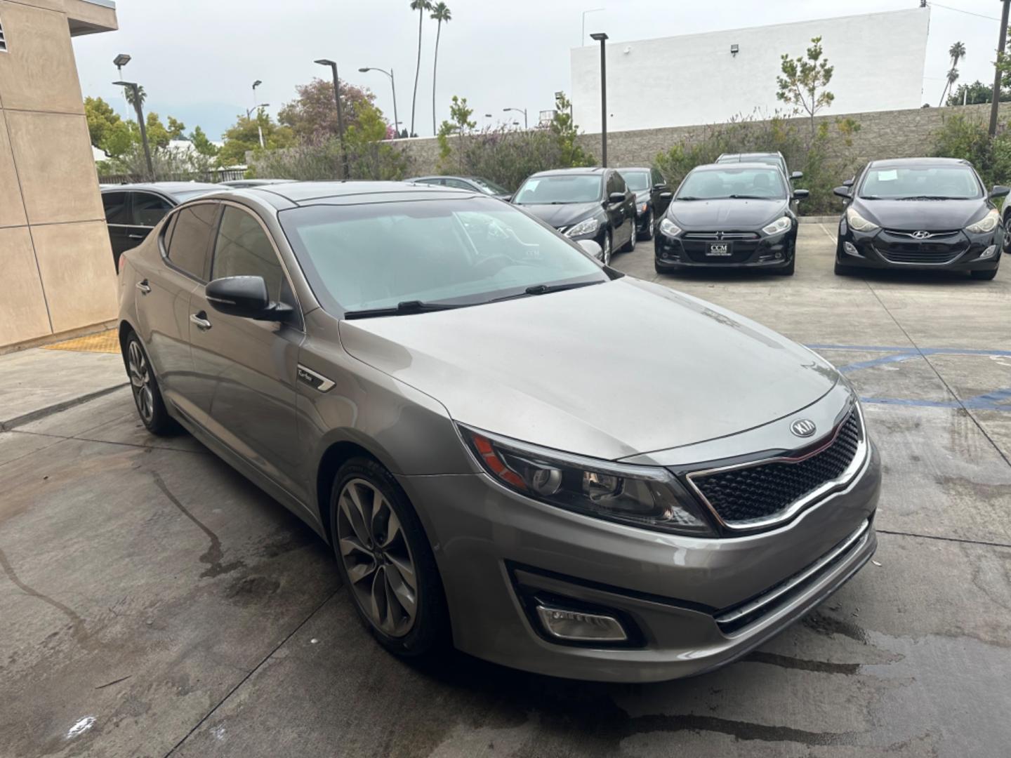 2014 Gray /BLACK Kia Optima SX Turbo (5XXGR4A62EG) with an 2.0L L4 DOHC 16V TURBO engine, 6-Speed Automatic transmission, located at 30 S. Berkeley Avenue, Pasadena, CA, 91107, (626) 248-7567, 34.145447, -118.109398 - New tires! Moon Roof! Nice Interior! Looks and drives good! Bad credit? We can help! We are the bank. All our cars are thoroughly inspected and reconditioned by our technicians. FREE CARFAX report. Stop by or call to speak with our friendly staff. Whether you have bad credit, no credit, bankruptcy, - Photo#6